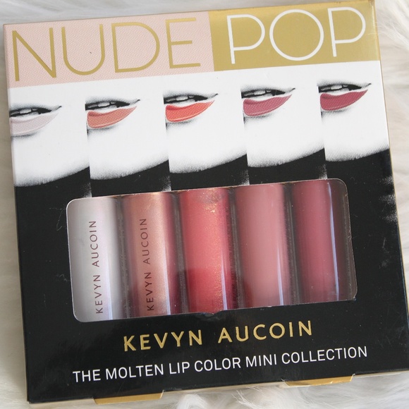 Kevyn Aucoin Other - Kevyn Aucoin Nude Pop Molten Lip Mini Collection